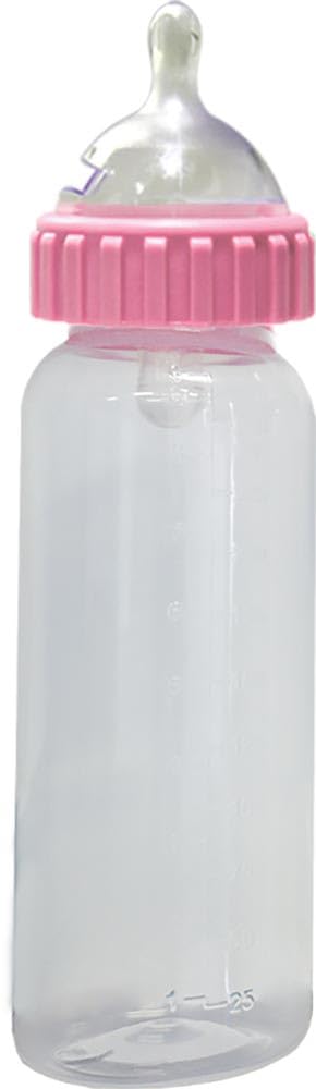 Pink Baby Bottle with Simple Classic Design