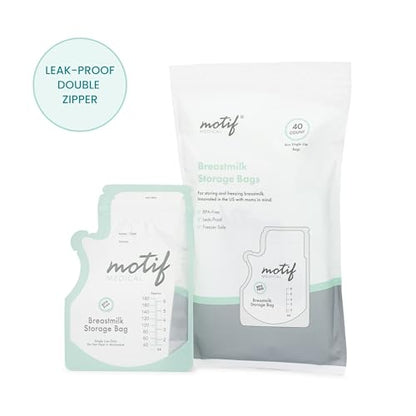 Motif Medical Breastmilk Storage Bags 6oz