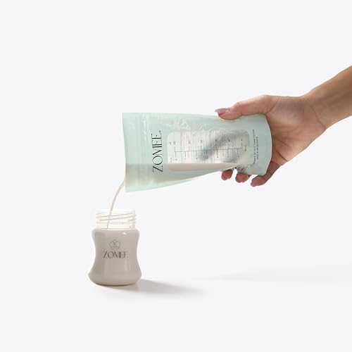 Breast Milk Storage Bags With Leakproof Freezer-Safe Design