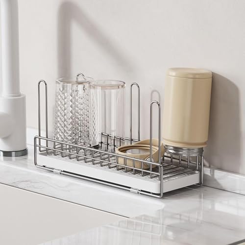 Stainless Steel Bottle Drying Rack With Space-Saving Design