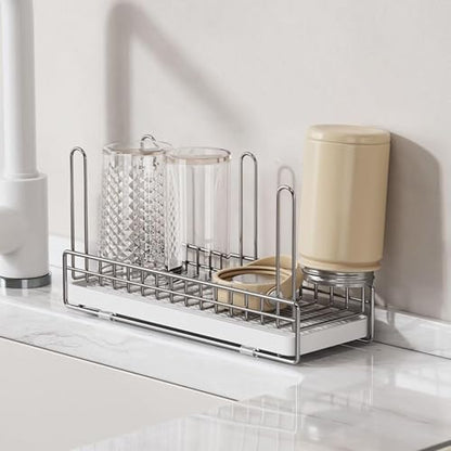 Stainless Steel Bottle Drying Rack With Space-Saving Design