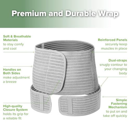2-in-1 Maternity & Postpartum Belly Support Band