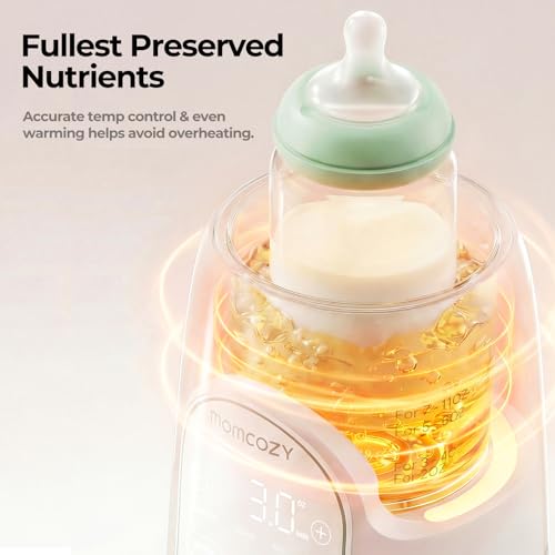 Bottle Warmer With Night Light & Gentle Heating