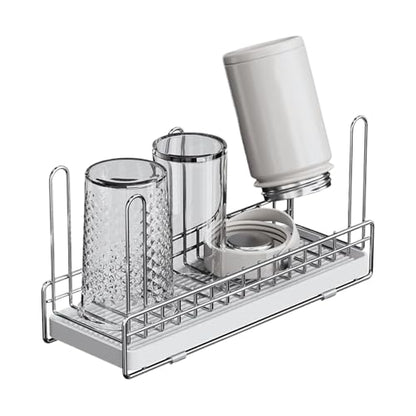 Stainless Steel Bottle Drying Rack With Space-Saving Design