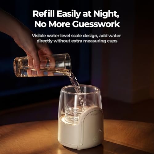 Bottle Warmer With Night Light & Gentle Heating