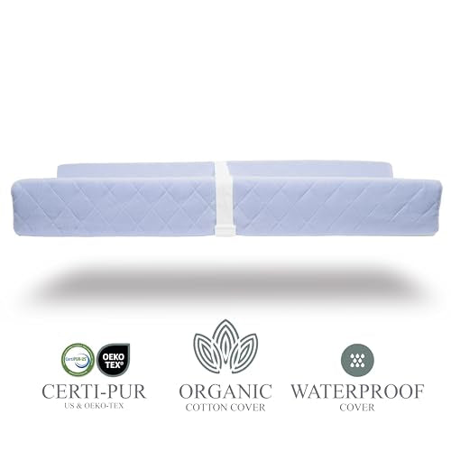 Organic Cotton Baby Changing Pad With Waterproof Foam