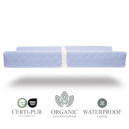 Organic Cotton Baby Changing Pad With Waterproof Foam