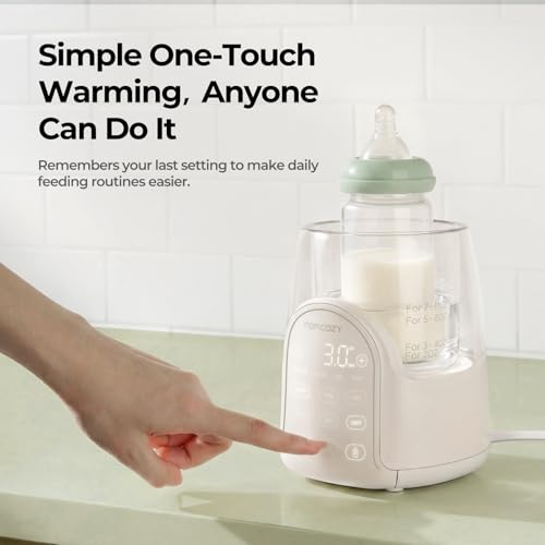 Bottle Warmer With Night Light & Gentle Heating