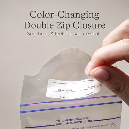 Breast Milk Storage Bags With Leakproof Design