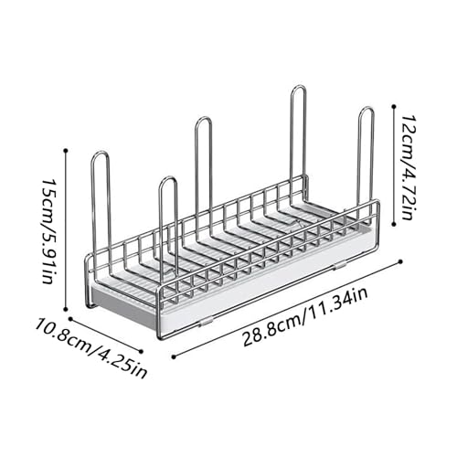 Stainless Steel Bottle Drying Rack With Space-Saving Design