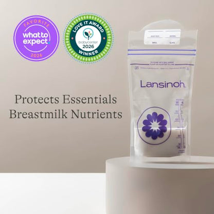 Breast Milk Storage Bags With Leakproof Design