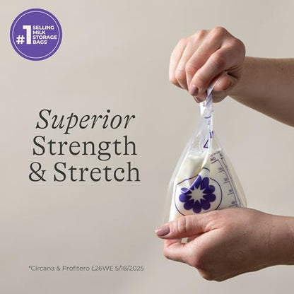 Breast Milk Storage Bags With Leakproof Design