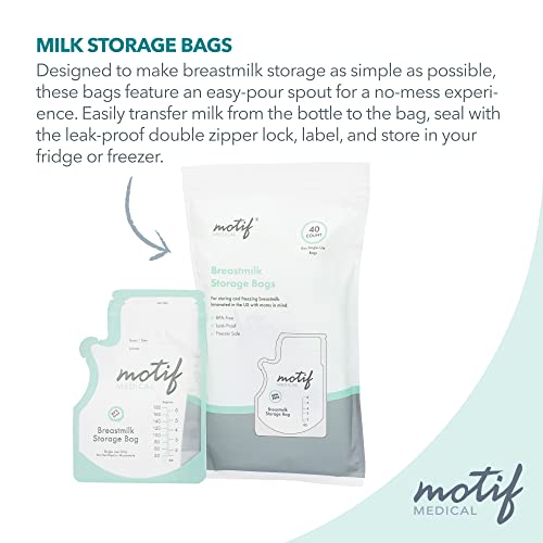 Motif Medical Breastmilk Storage Bags 6oz
