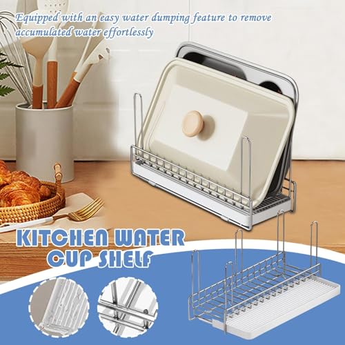 Stainless Steel Bottle Drying Rack With Space-Saving Design