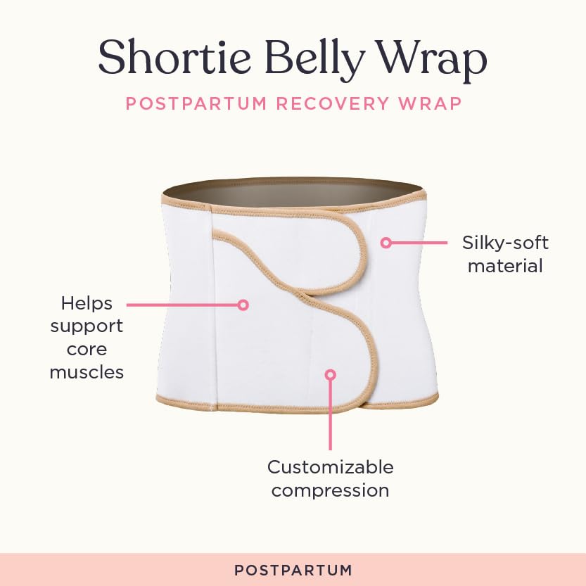 Postpartum Belly Wrap with Adjustable Support