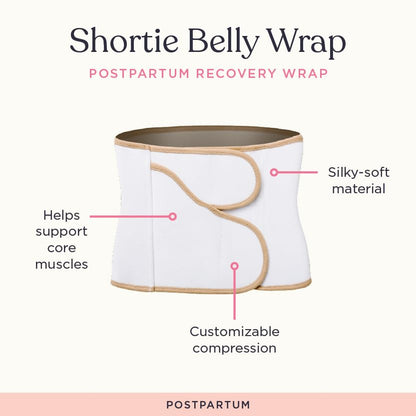 Postpartum Belly Wrap with Adjustable Support