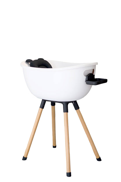 3-Stage Baby Bathtub With Wooden Stand