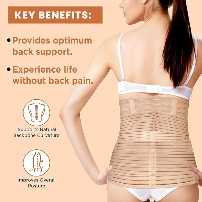 2-in-1 Postpartum Belly Band With Waist Support