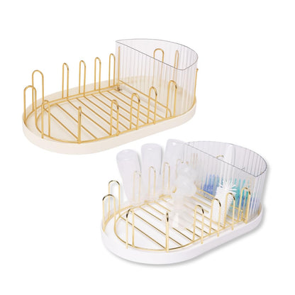 Stainless Steel Bottle Drying Rack With Open-Air Design