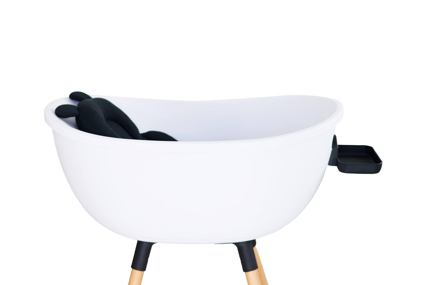 3-Stage Baby Bathtub With Wooden Stand