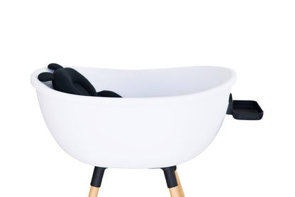 3-Stage Baby Bathtub With Wooden Stand