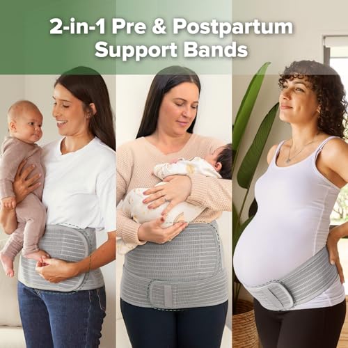 2-in-1 Maternity & Postpartum Belly Support Band