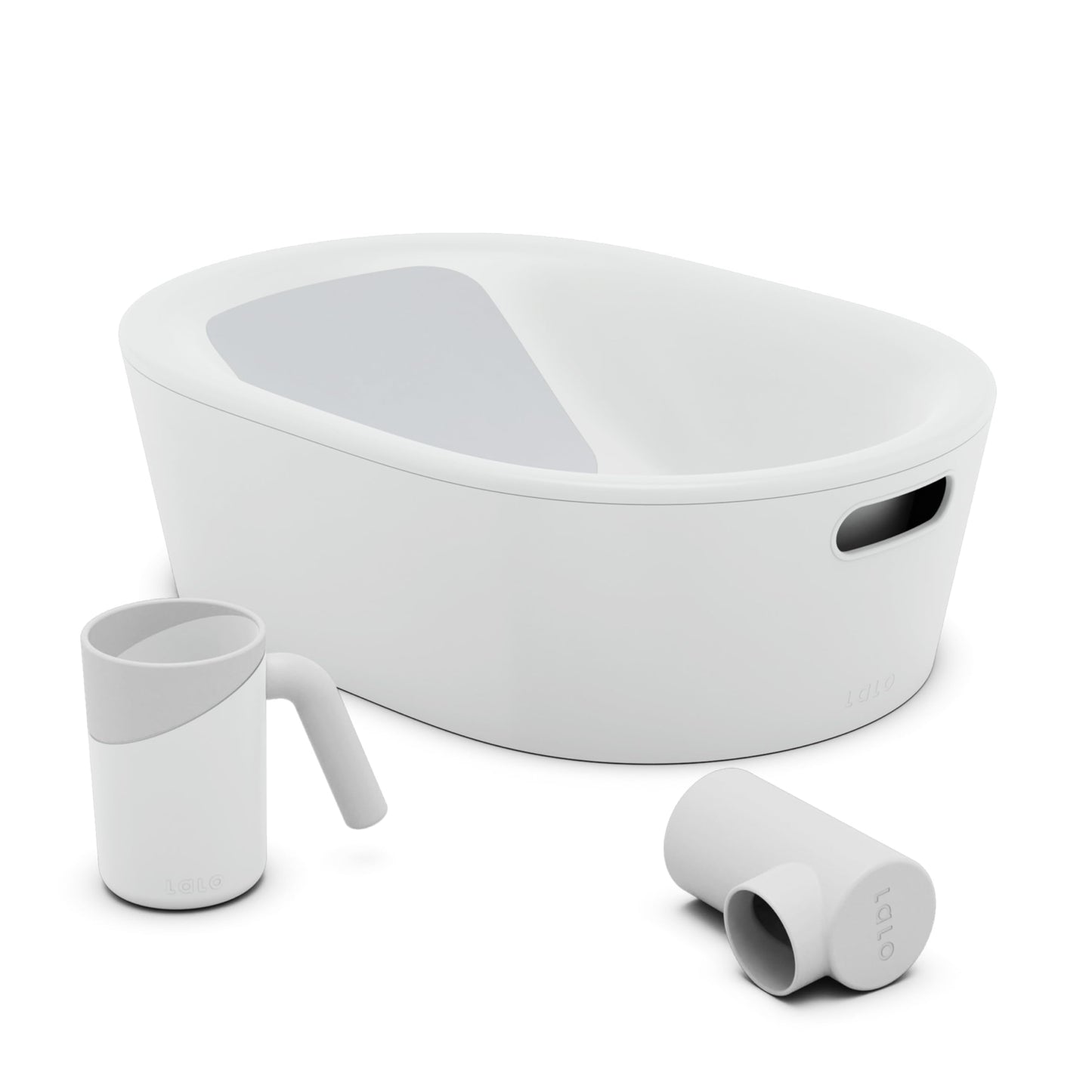 3-Piece Baby Bathtub Set With Rinse Cup