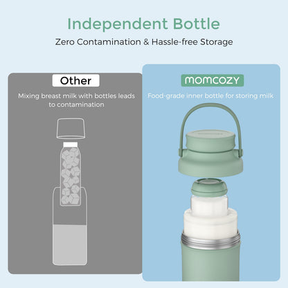 Baby Bottle Washer & Portable Breast Milk Cooler