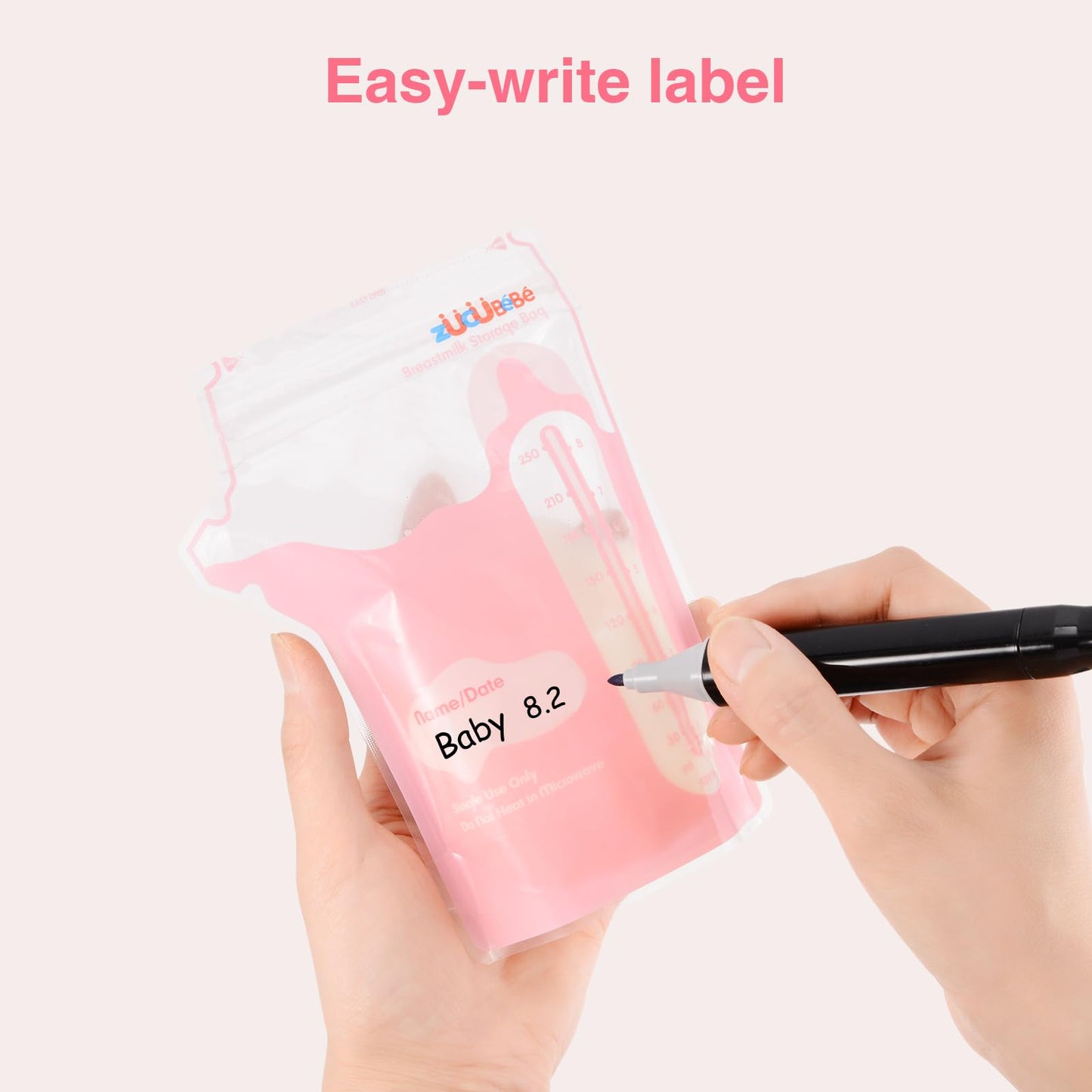 Breast Milk Storage Bags With Leakproof Design