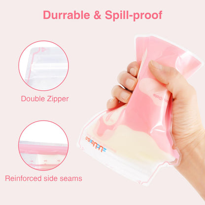 Breast Milk Storage Bags With Leakproof Design