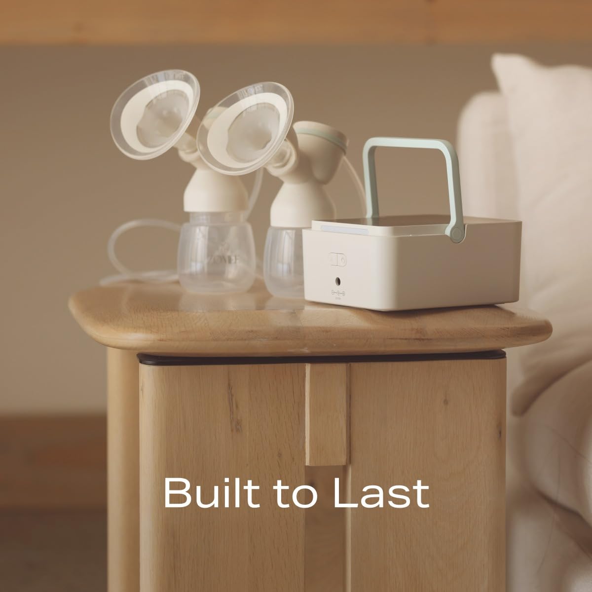 Hospital-Grade Breast Pump With Dual-Motor System