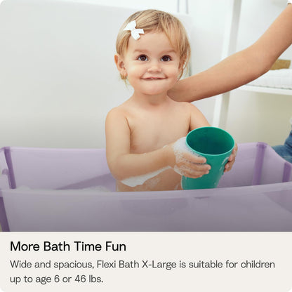 X-Large Baby Bathtub With Foldable Design