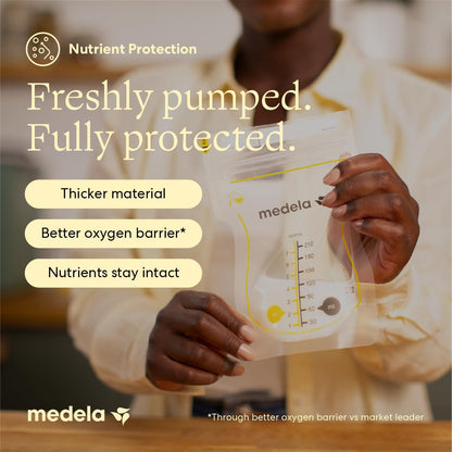 Breast Milk Storage Bags With Easy-Pour Spout