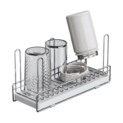 Stainless Steel Bottle Drying Rack With Space-Saving Design