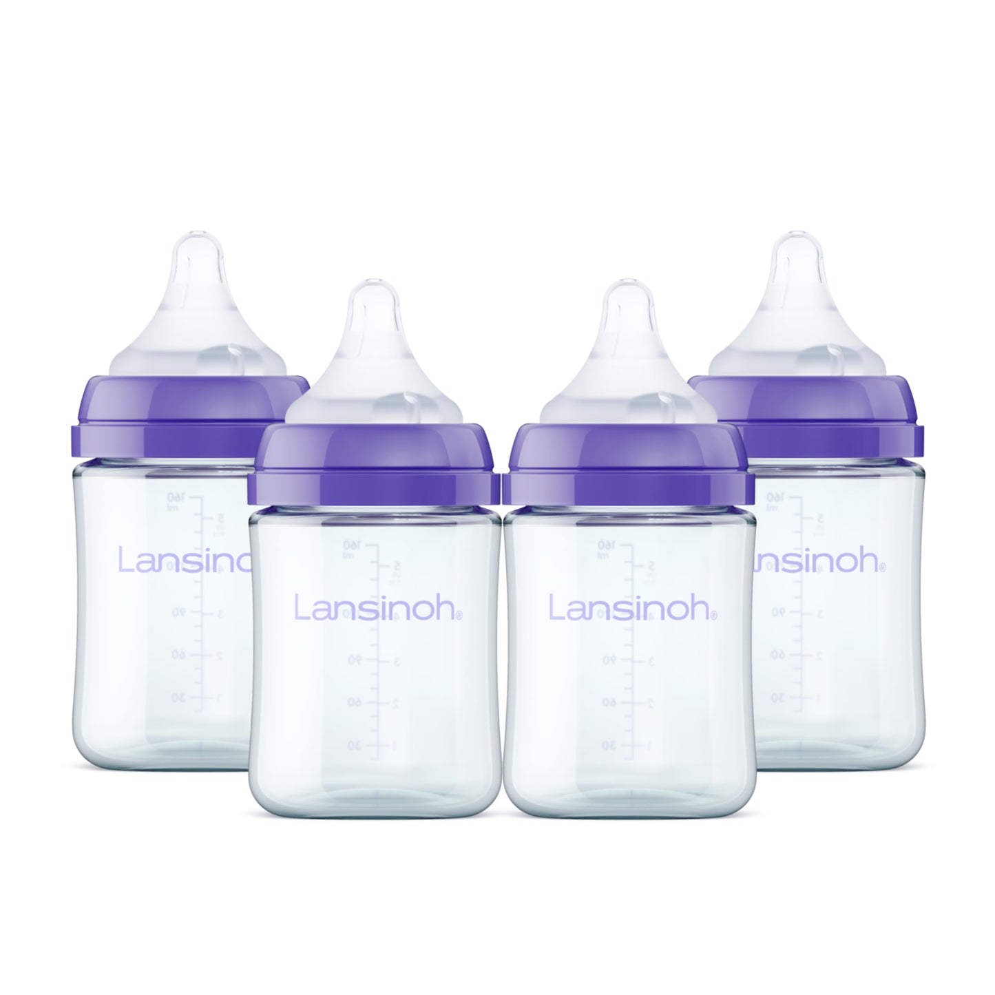 Glass Baby Bottles with NaturalWave Nipple