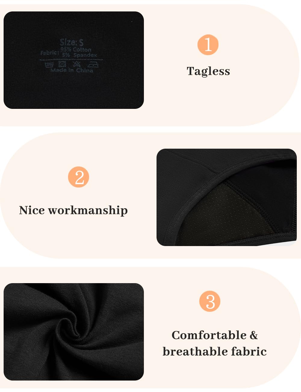 Leakproof Period Underwear With Incontinence Protection