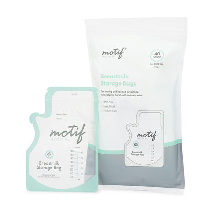 Motif Medical Breastmilk Storage Bags 6oz