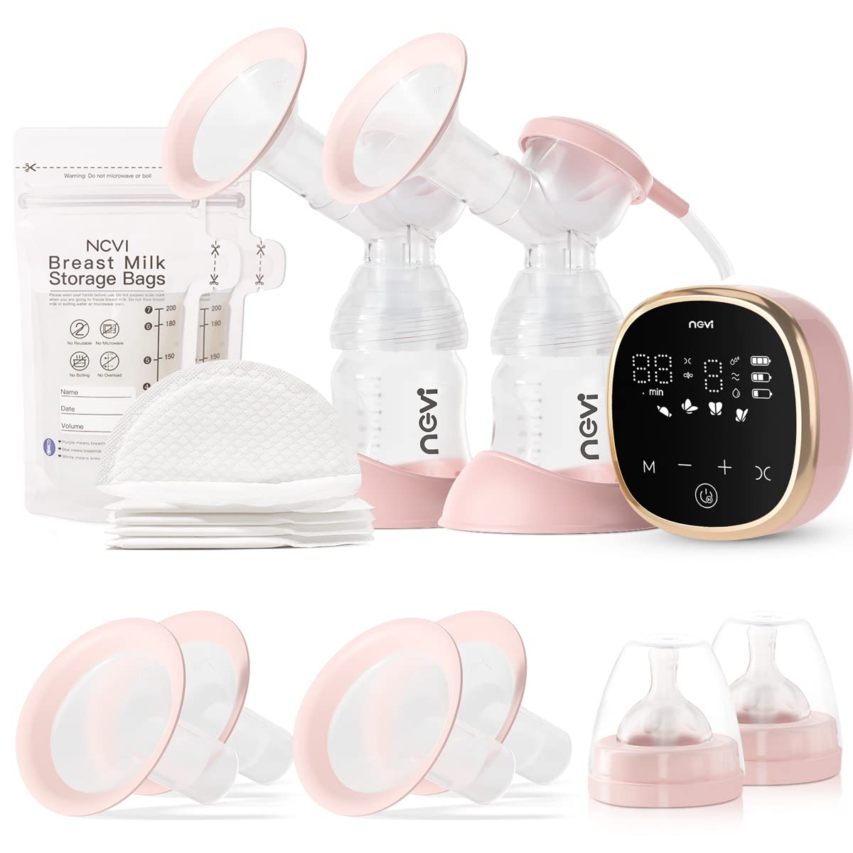 Electric Breast Pump With Adjustable Suction