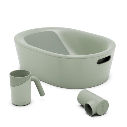 3-Piece Baby Bathtub Set With Rinse Cup