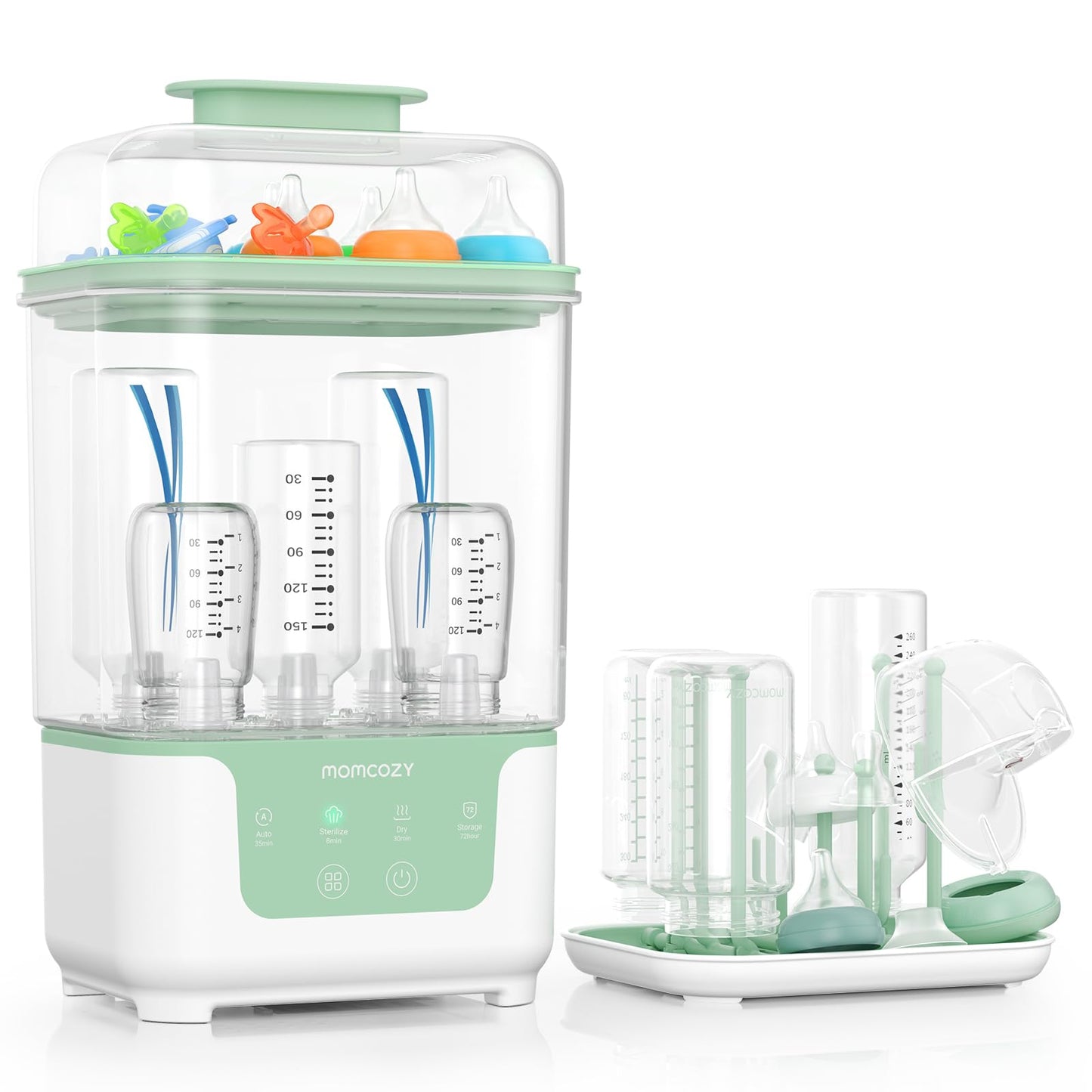 4-in-1 Bottle Sterilizer & Dryer With Compact Design