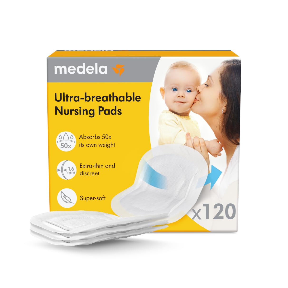 Ultra-Breathable Nursing Pads with High Absorbency