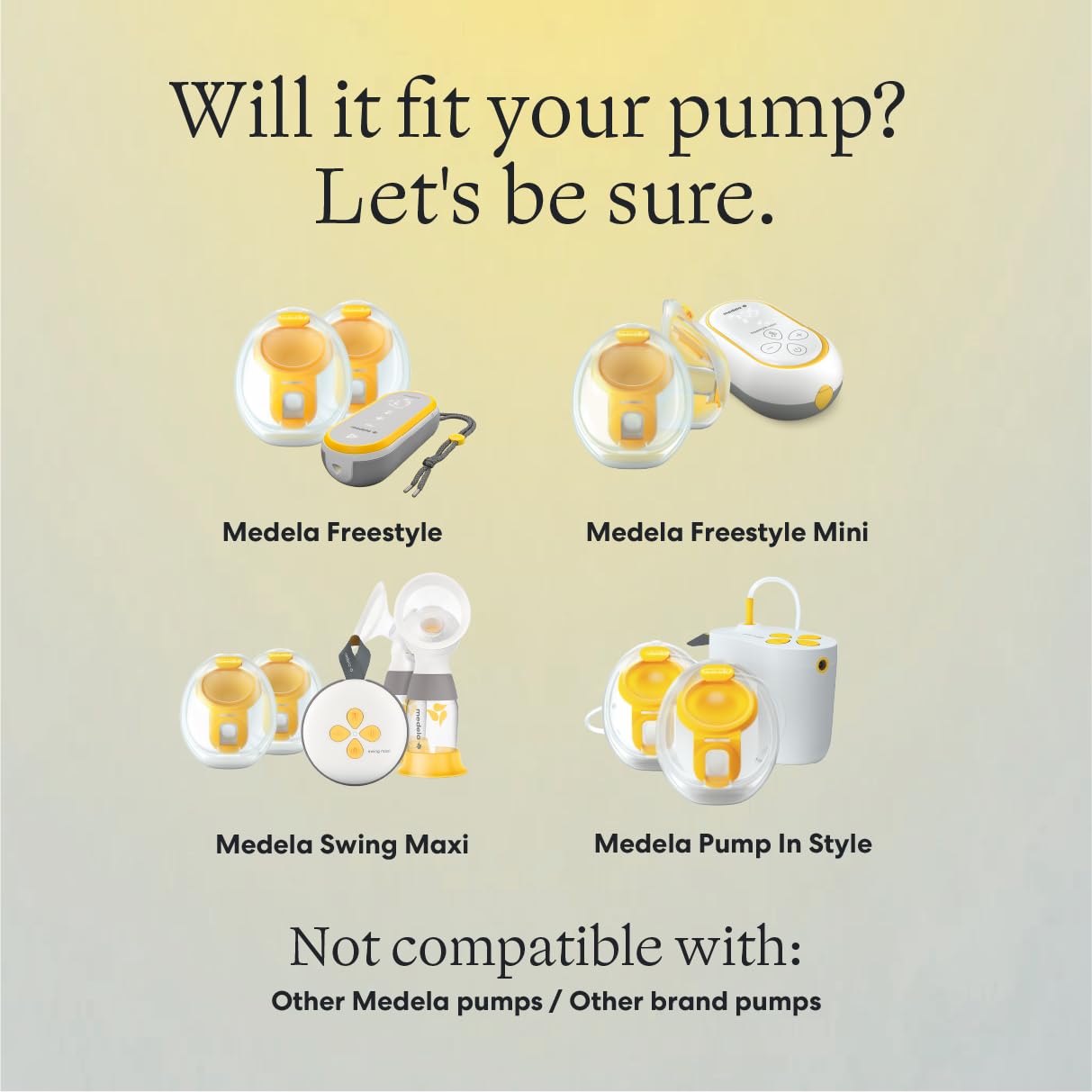 Breast Pump With Hands-Free Collection Cups