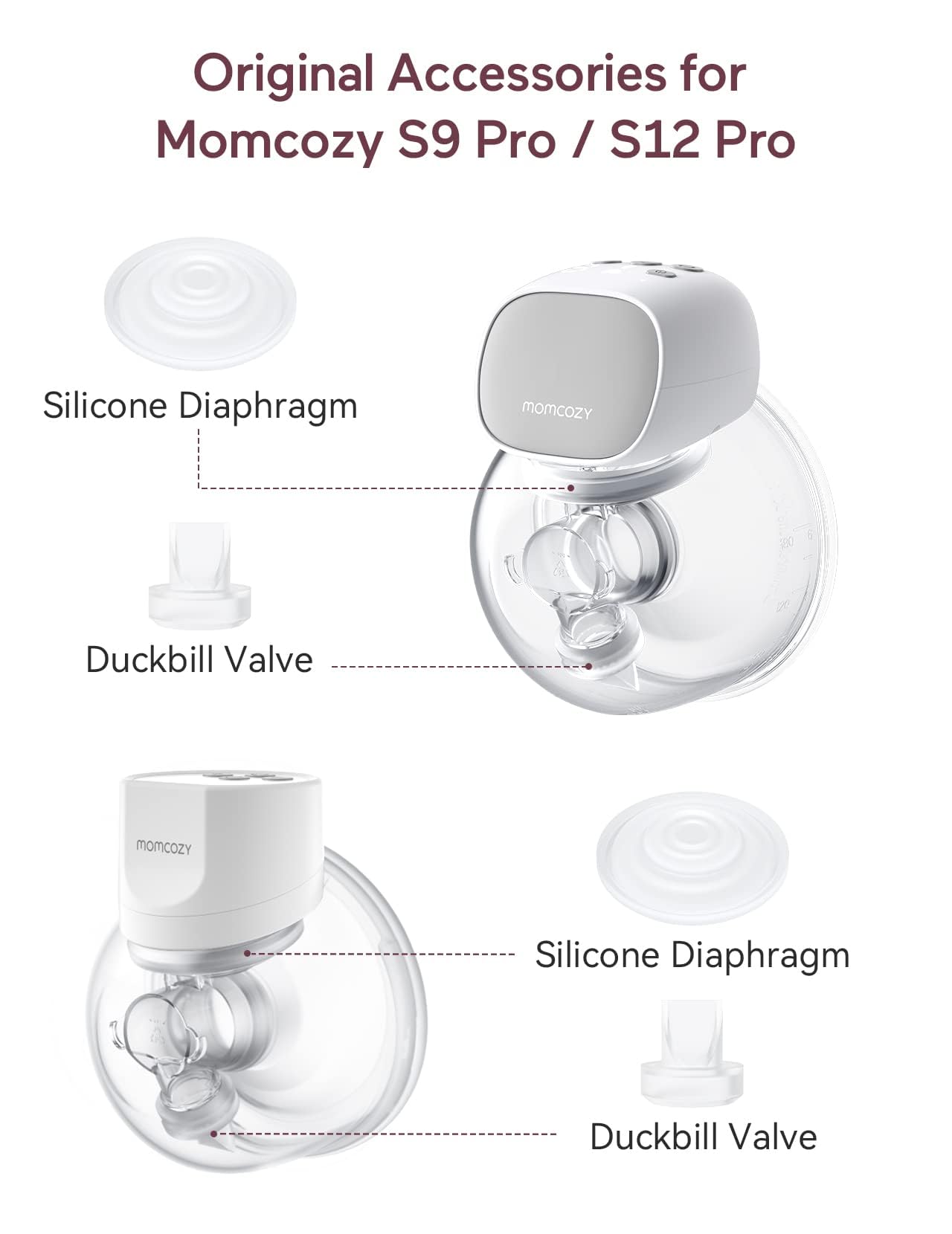 Wearable Breast Pump With Hands-Free Design