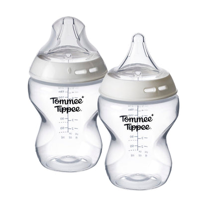 Anti-Colic Baby Bottles with Breast-Like Nipple