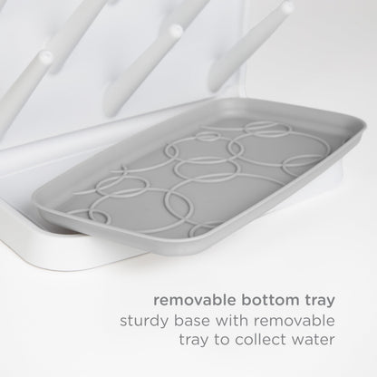 Vertical Baby Bottle Drying Rack With Space-Saving Design
