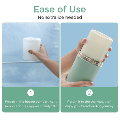 Baby Bottle Washer & Portable Breast Milk Cooler