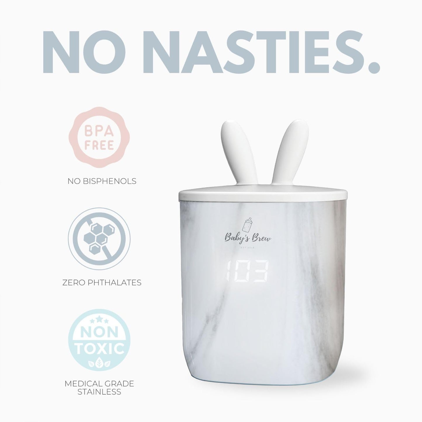 Cordless Portable Bottle Warmer for Travel