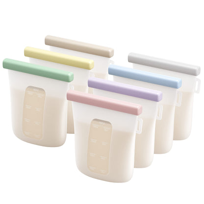 Reusable Breast Milk Storage Bags With Leakproof Seal