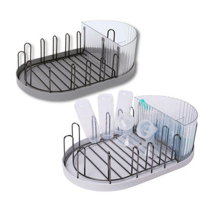 Stainless Steel Bottle Drying Rack With Open-Air Design