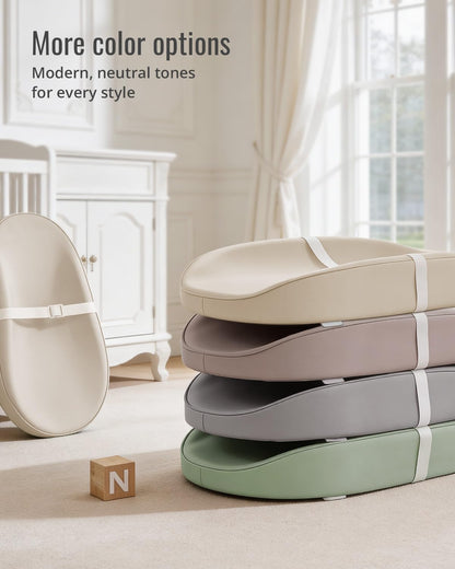 Waterproof Baby Changing Pad With Wipe-Clean Cover